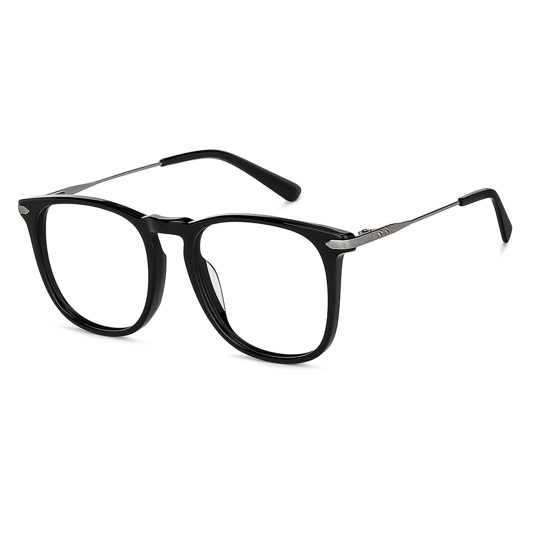 Vincent Chase Black Full Rim Square right side