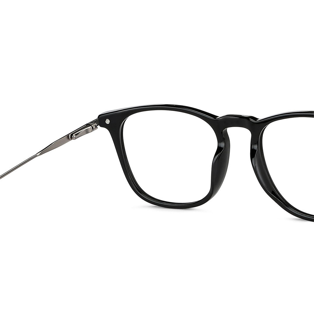 Vincent Chase Black Full Rim Square right side