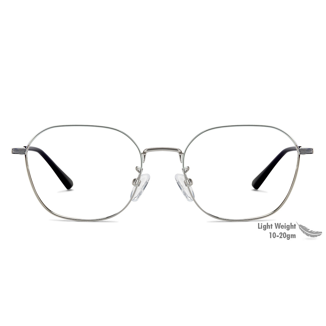 Vincent Chase Online Silver Full Rim Geometric right side