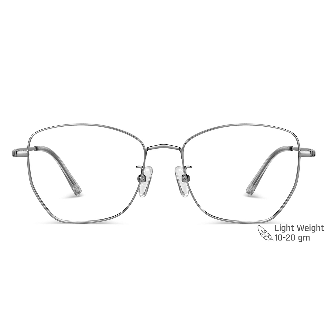 Vincent Chase Online Silver Full Rim Geometric right side