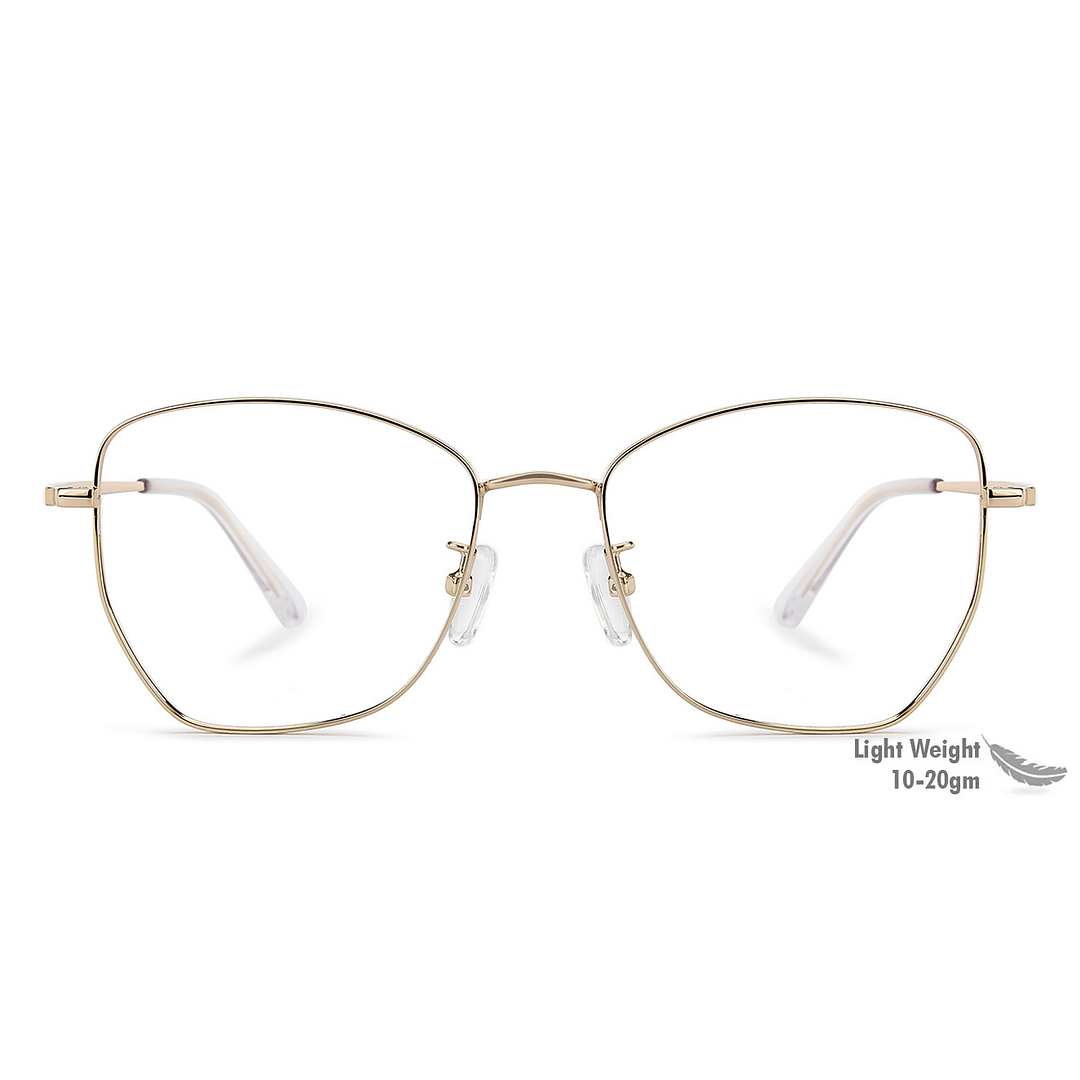 Vincent Chase Online Gold Full Rim Geometric right side