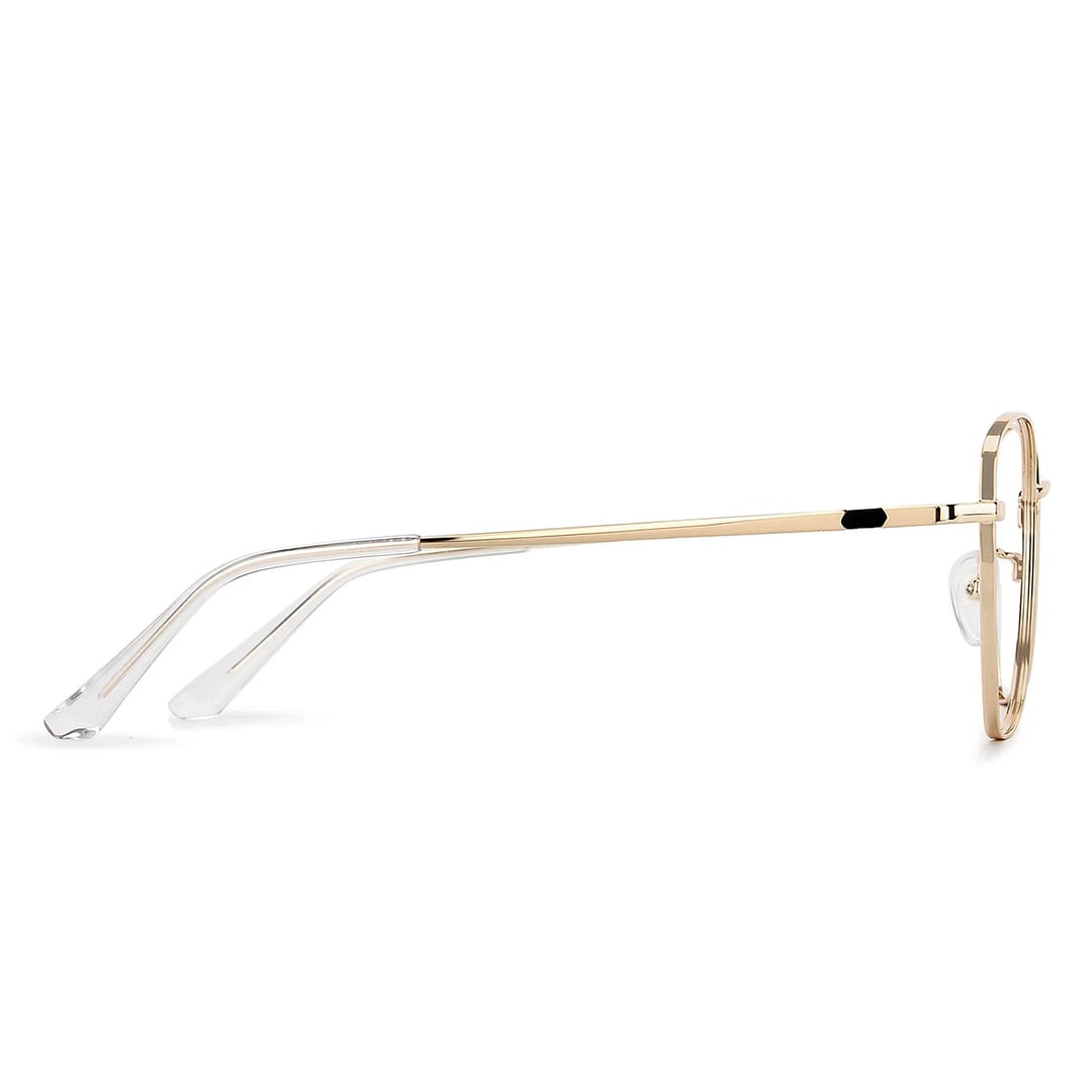 Vincent Chase Online Gold Full Rim Geometric right side