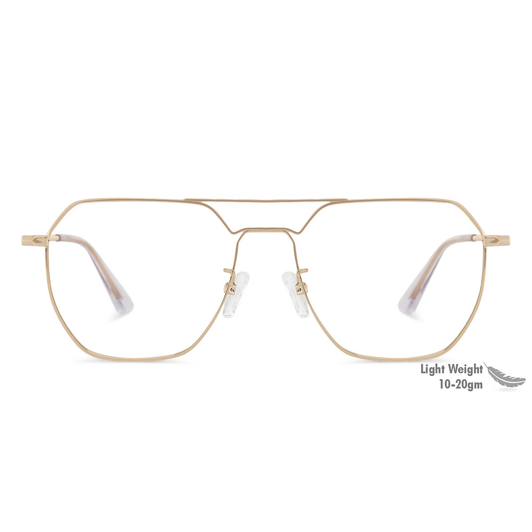 Vincent Chase Online Gold Full Rim Aviator right side
