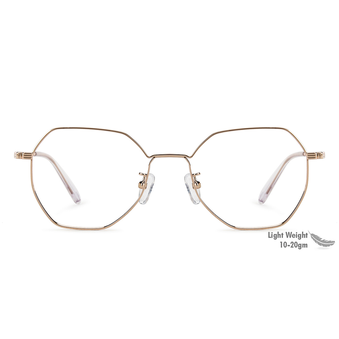 Vincent Chase Online Gold Full Rim Geometric right side