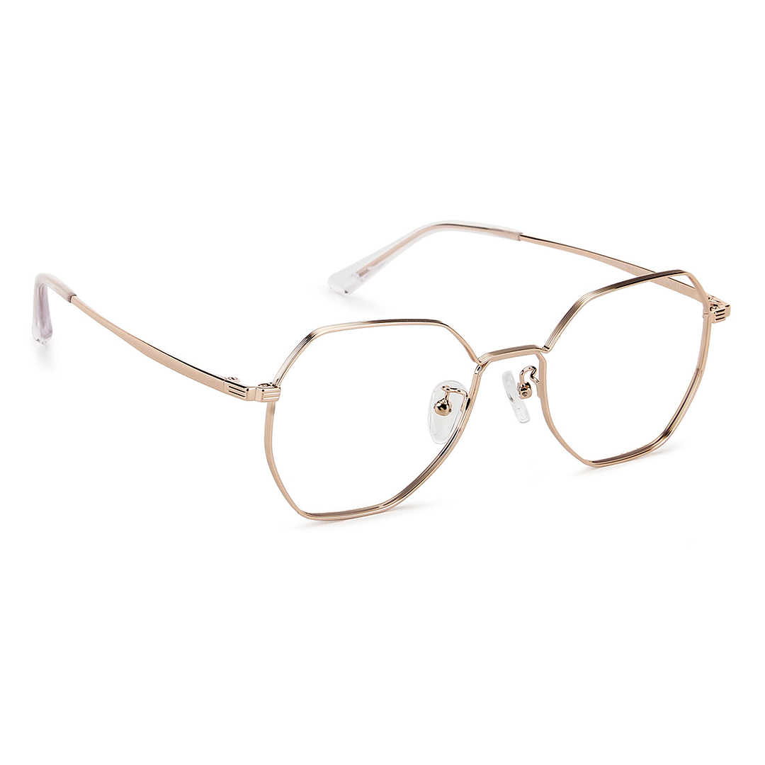Vincent Chase Online Gold Full Rim Geometric right side