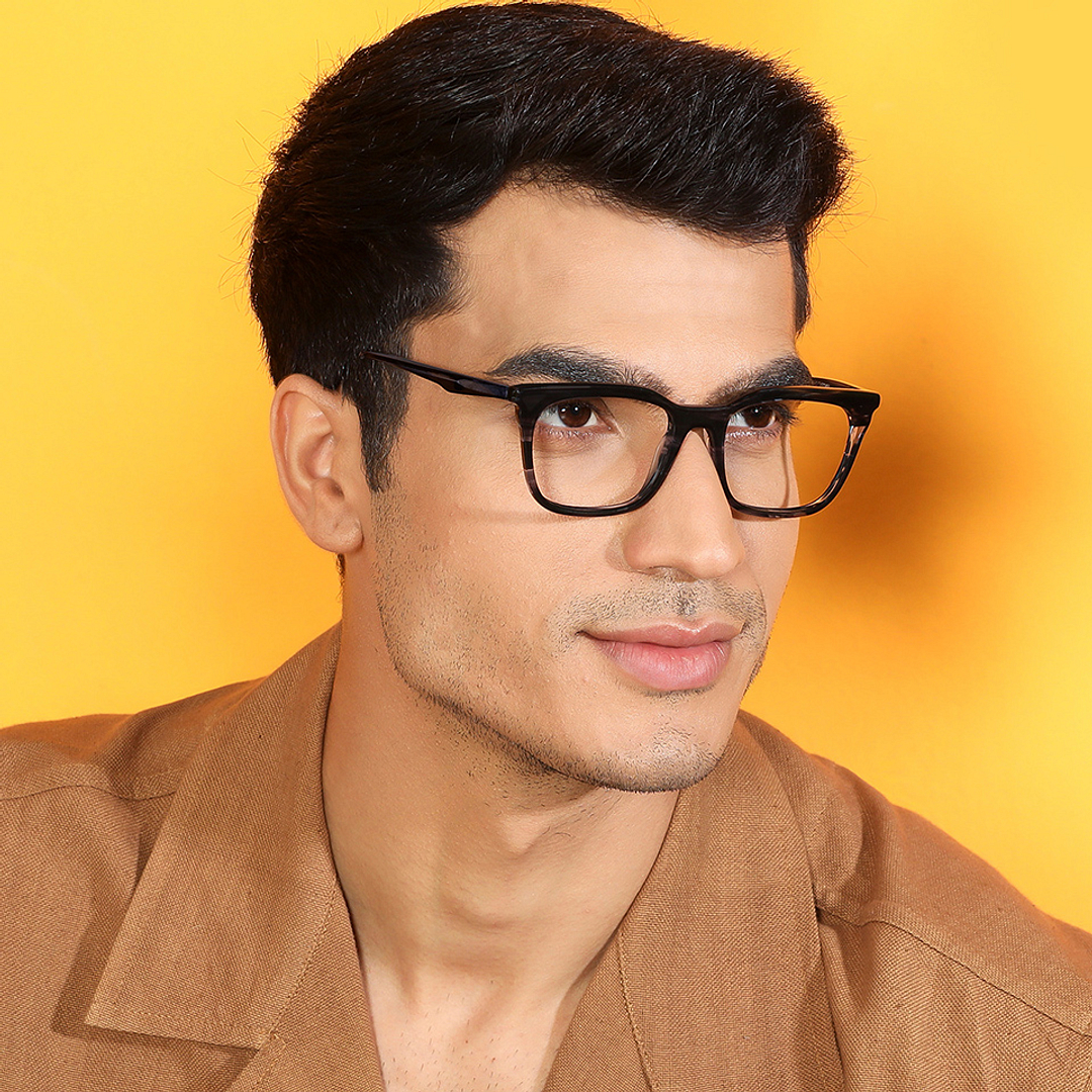 Vincent Chase Online Black Full Rim Rectangle right side