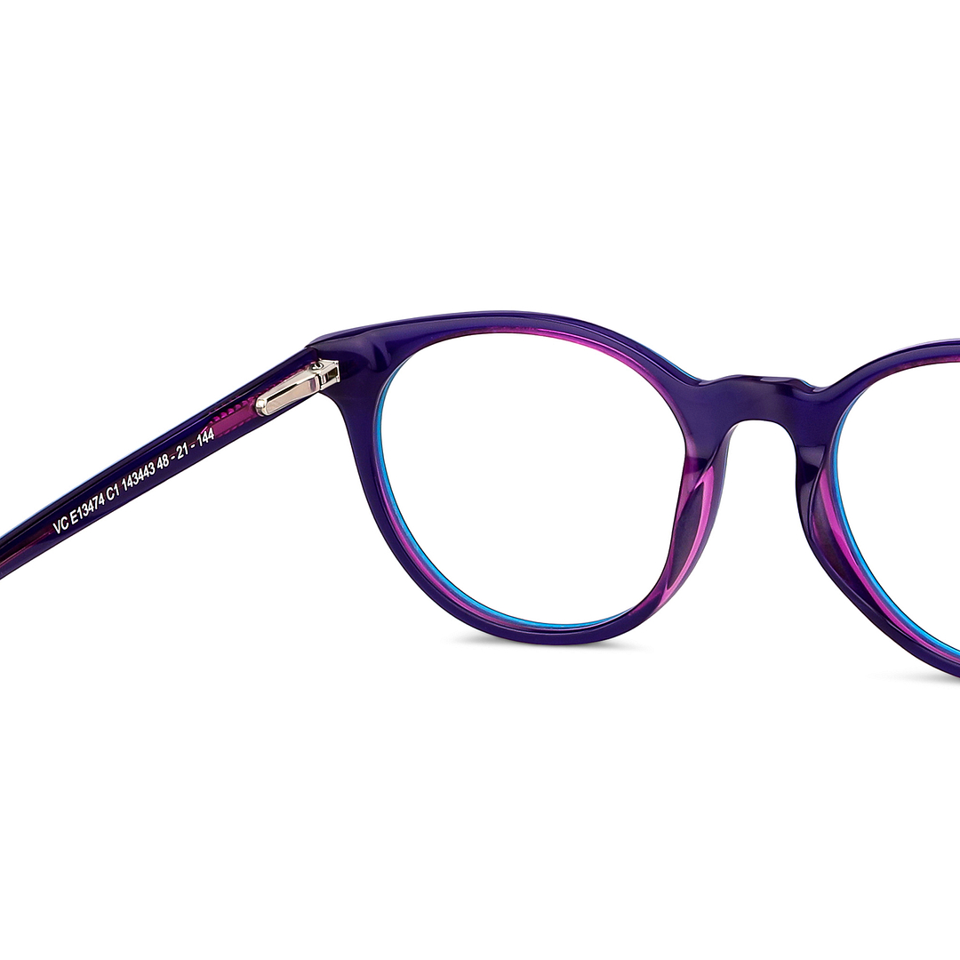 Vincent Chase Online Black Full Rim Round right side