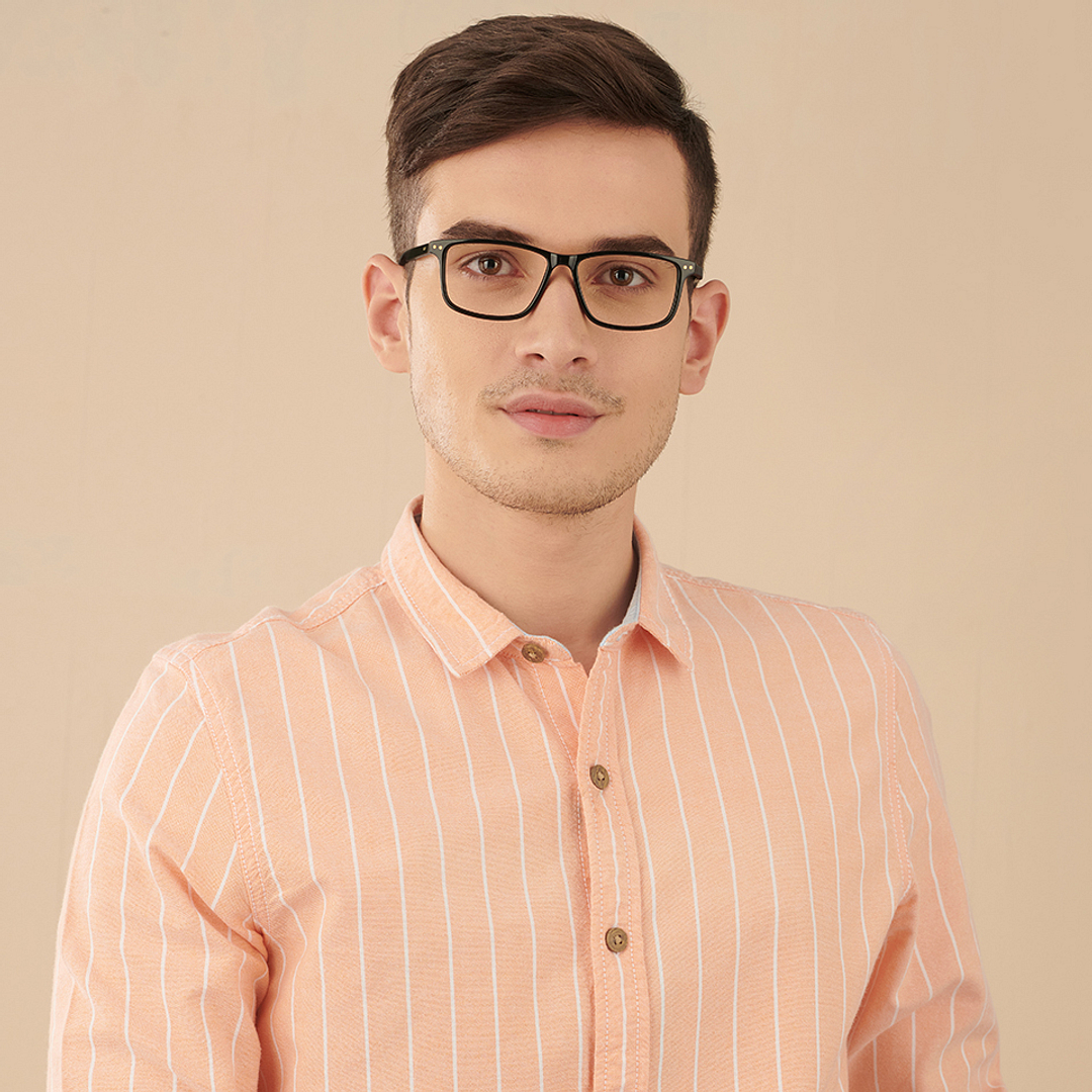 Vincent Chase Online Black Full Rim Rectangle right side