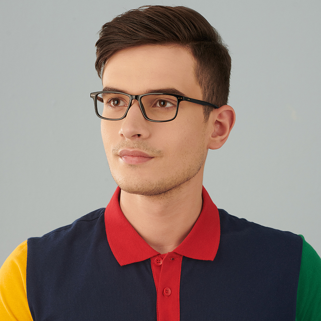 Vincent Chase Online Black Full Rim Rectangle right side