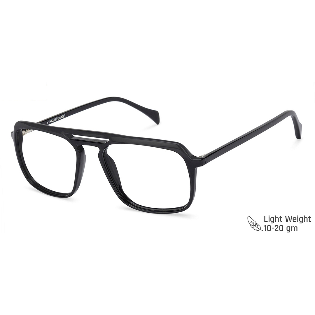 Vincent Chase Online Black Full Rim Square right side