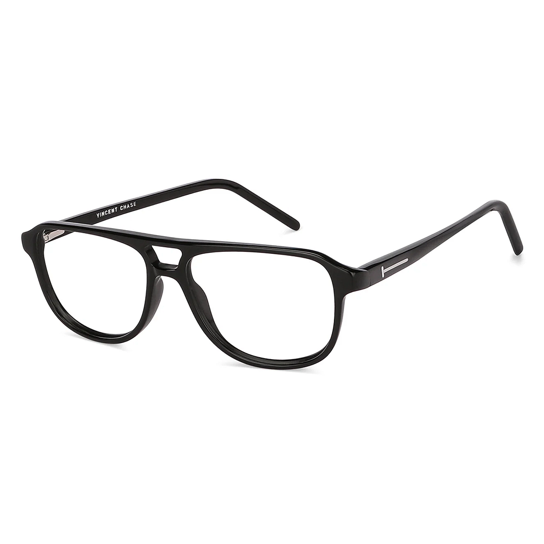 Vincent Chase Online Black Full Rim Aviator right side