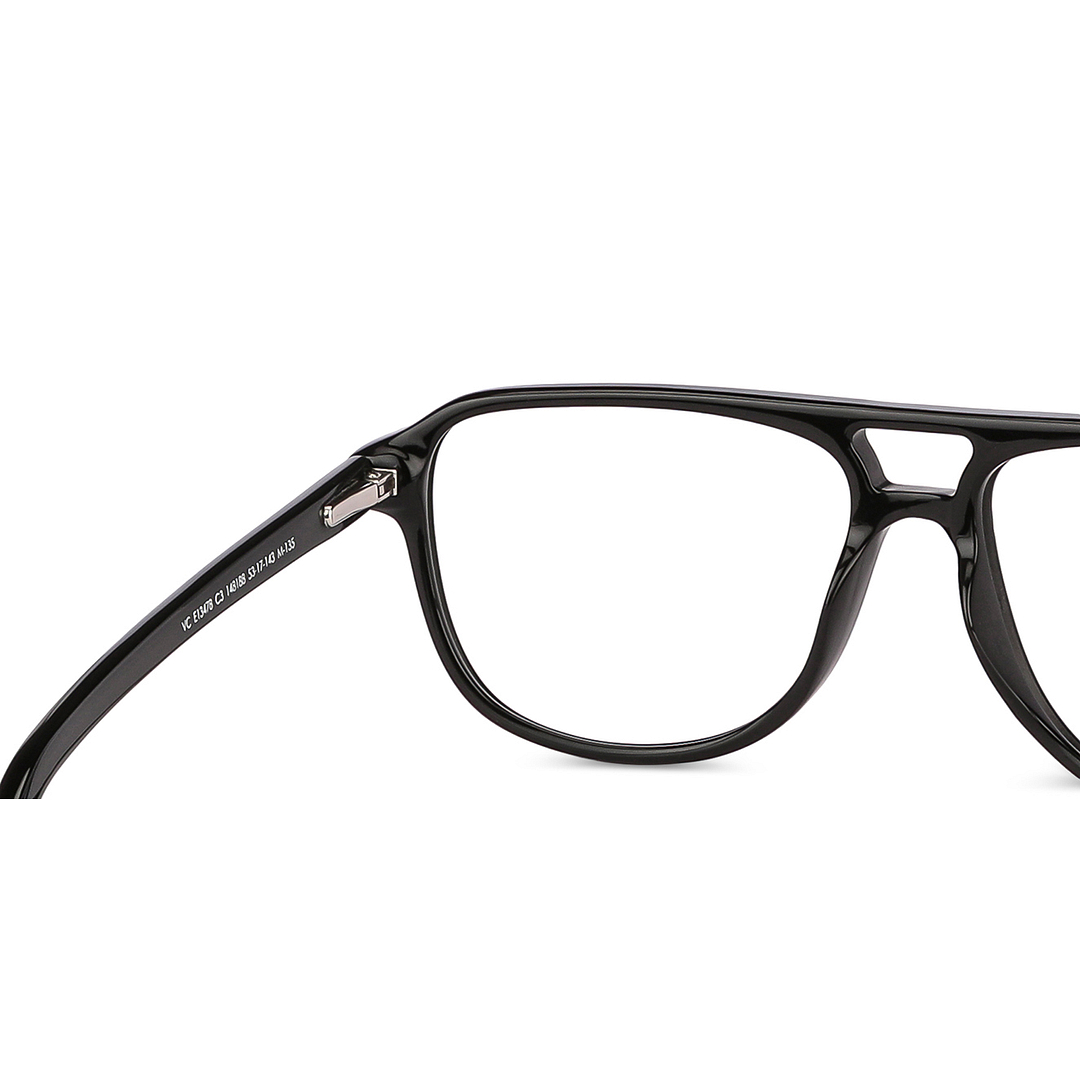 Vincent Chase Online Black Full Rim Aviator right side