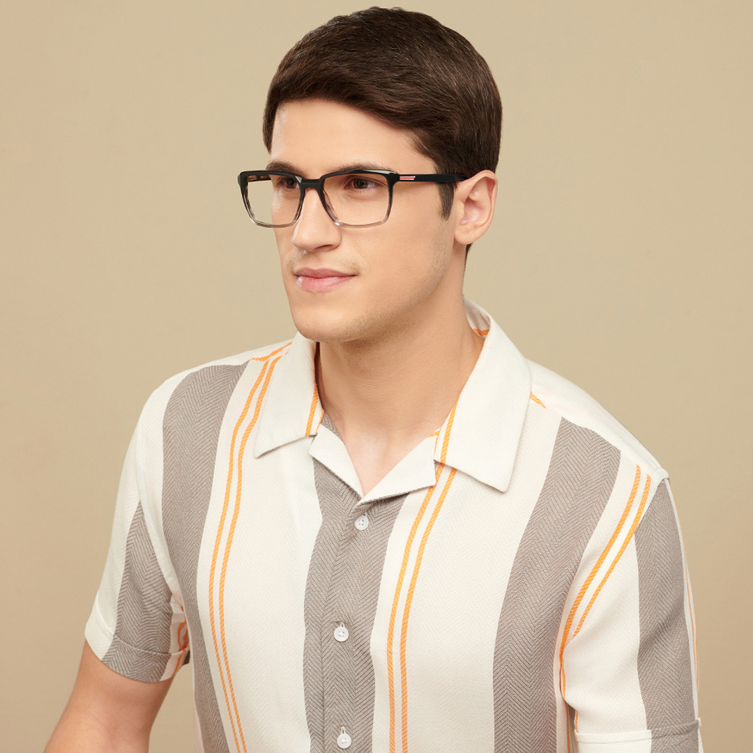 Vincent Chase Online Black Full Rim Square right side