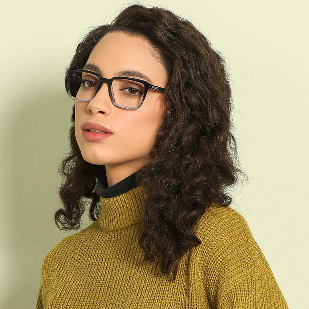 Vincent Chase Online Black Full Rim Square right side