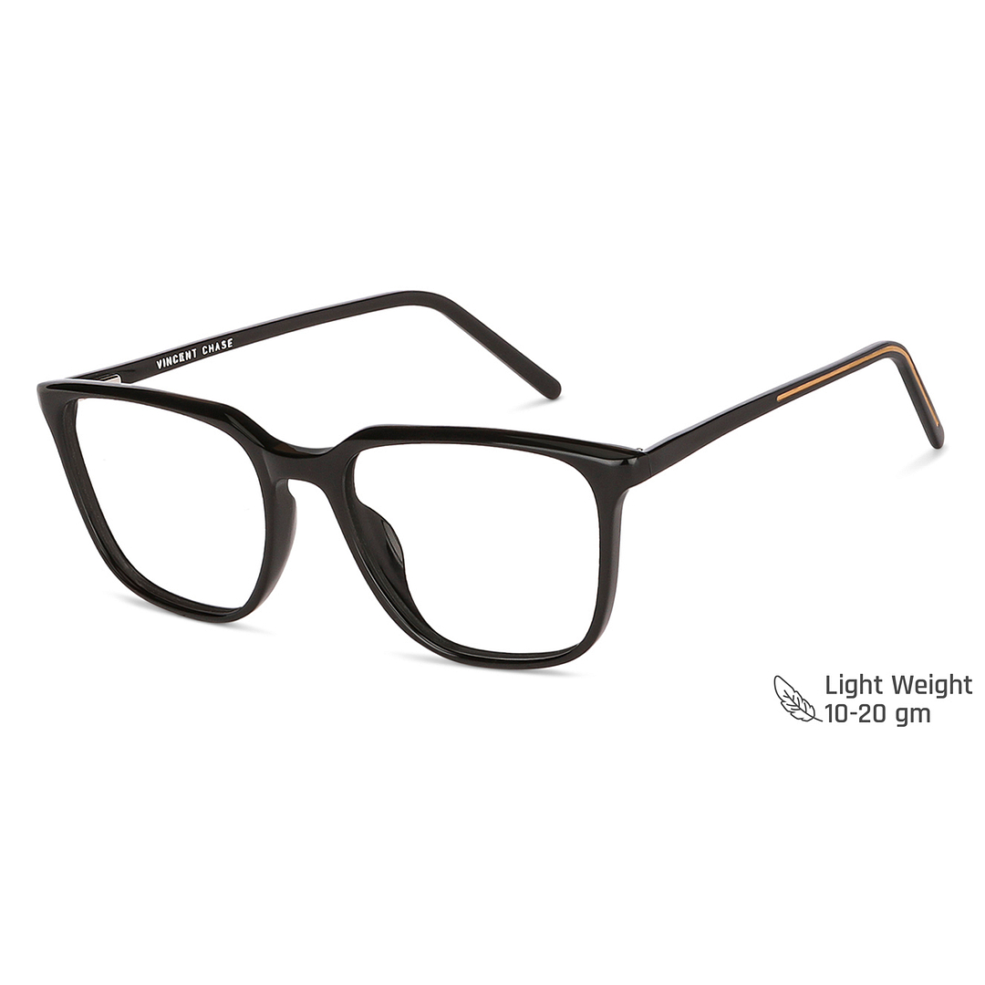 Vincent Chase Online Black Full Rim Square right side