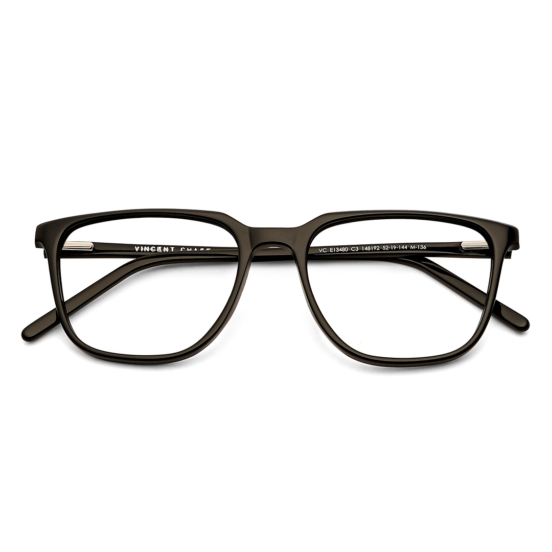 Vincent Chase Online Black Full Rim Square left side