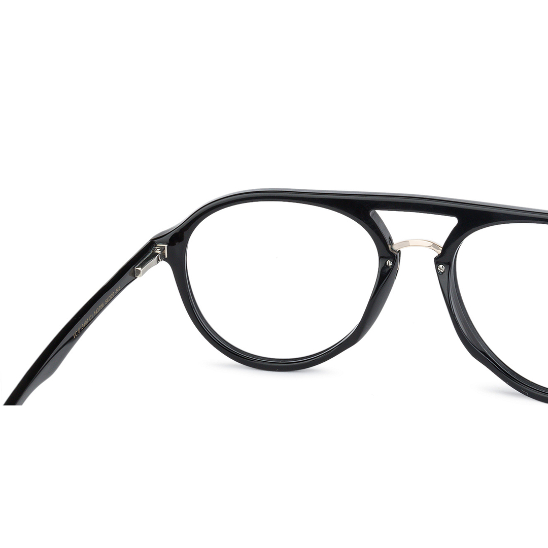Vincent Chase Online Black Full Rim Aviator right side