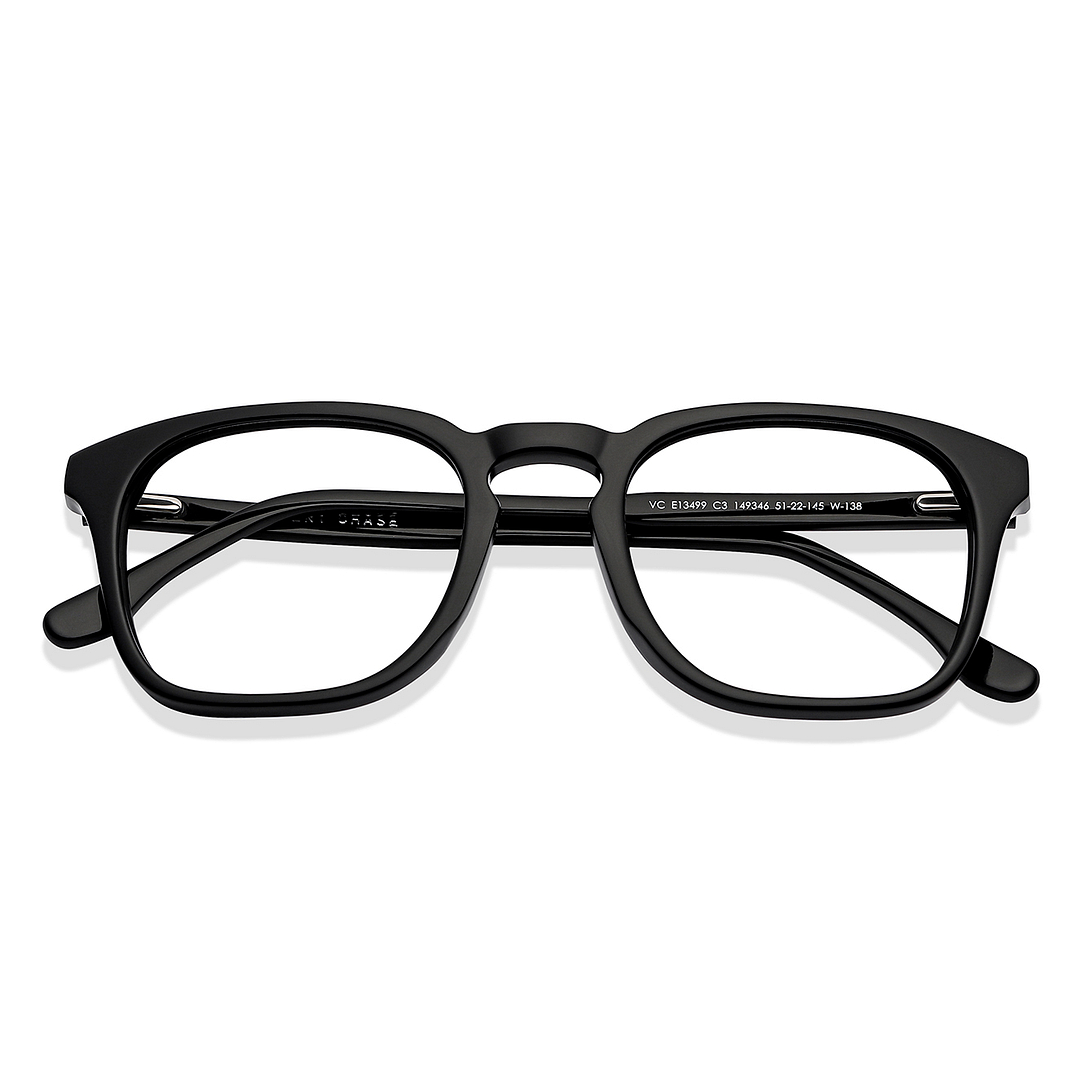 Vincent Chase Online Black Full Rim Square left side