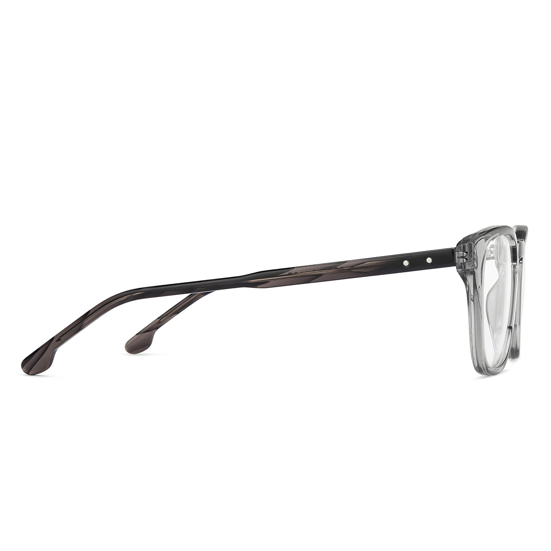 Vincent Chase Online Gray Transparent Full Rim Square left side