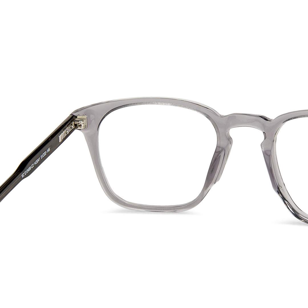 Vincent Chase Online Gray Transparent Full Rim Square right side