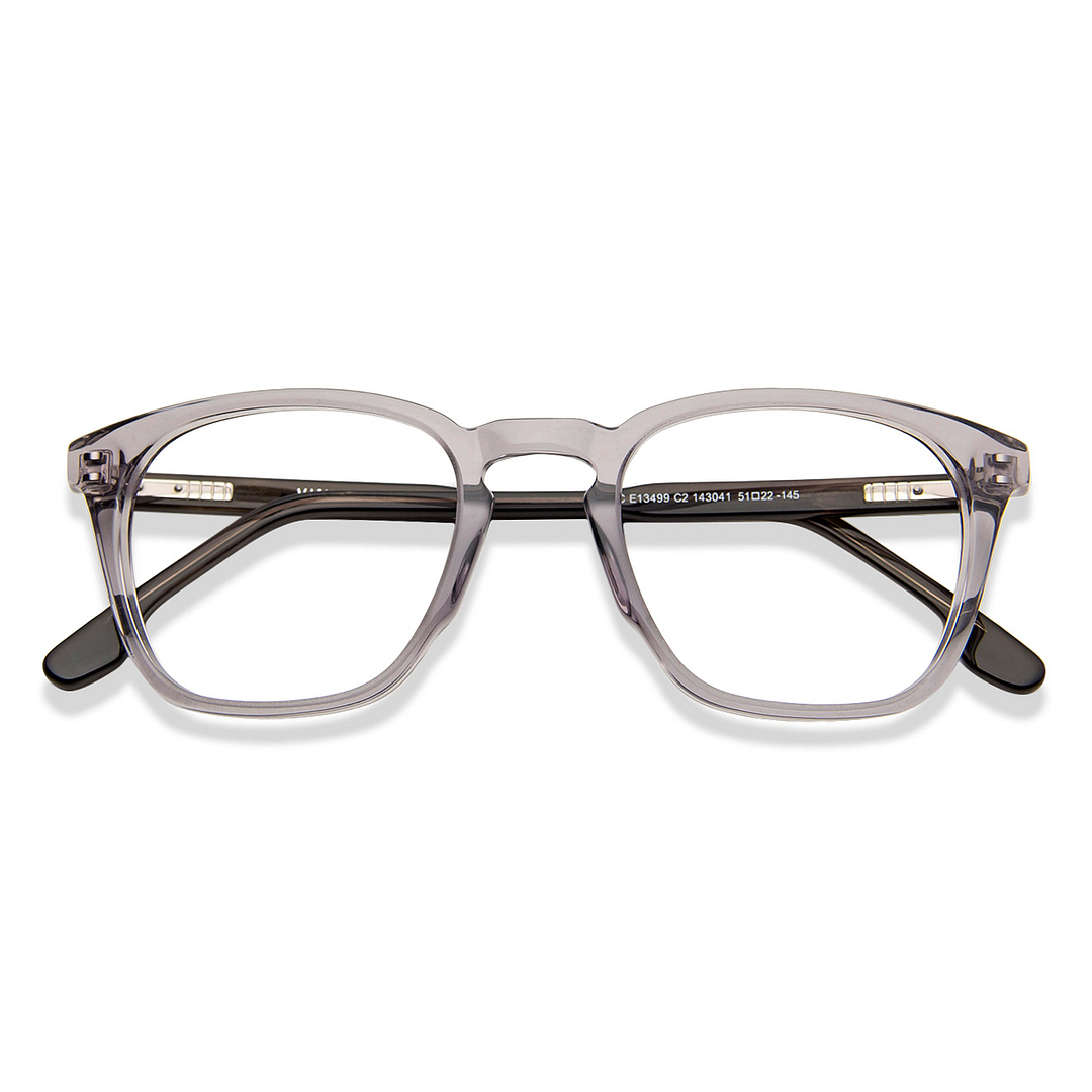 Vincent Chase Online Gray Transparent Full Rim Square left side