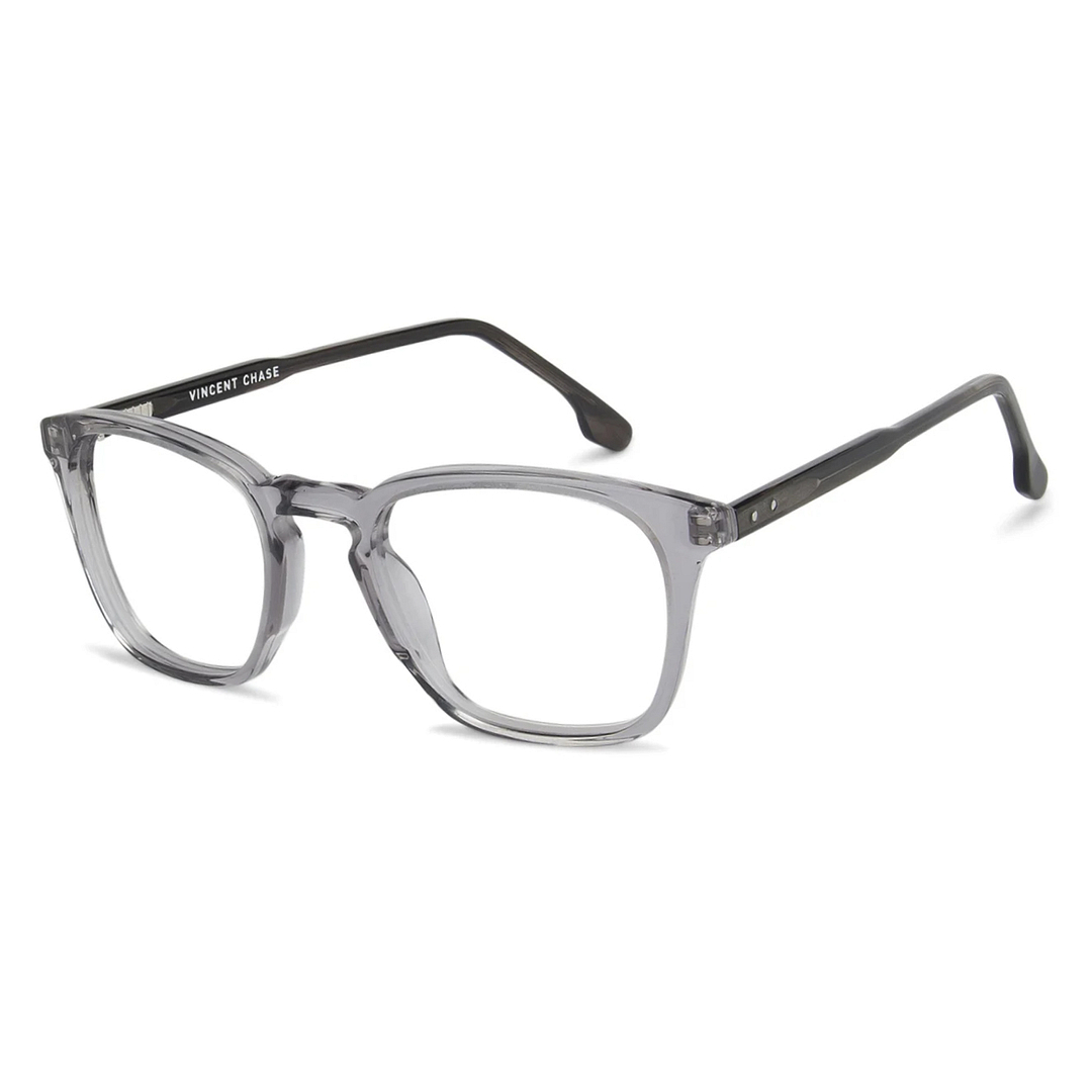 Vincent Chase Online Gray Transparent Full Rim Square right side