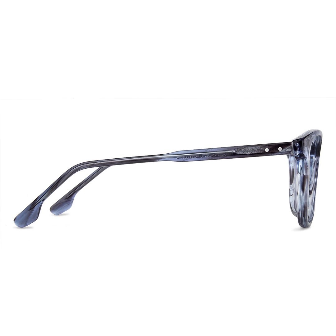 Vincent Chase Online Blue Transparent Full Rim Round left side