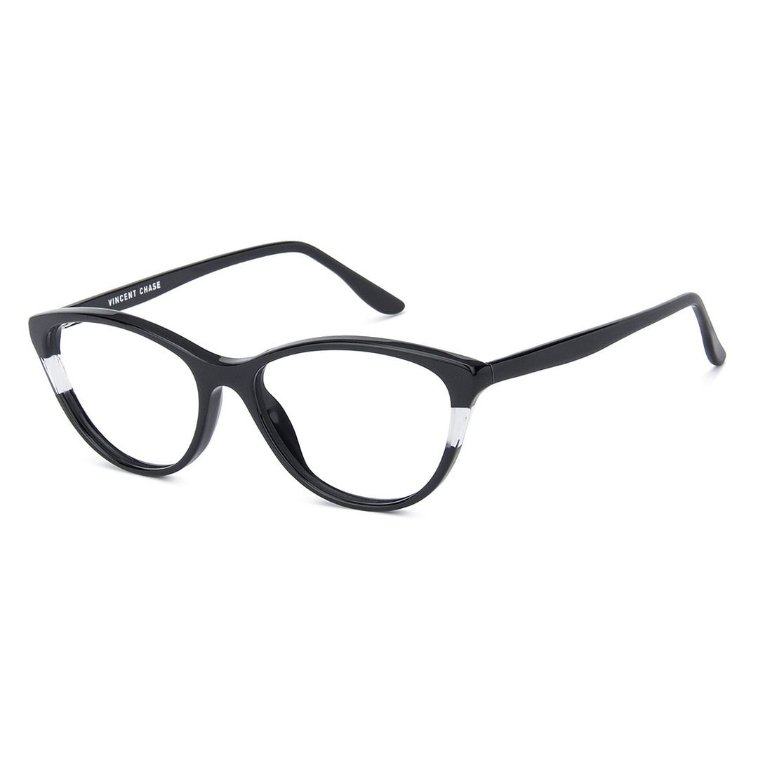 Vincent Chase Online Black Full Rim Cat Eye right side