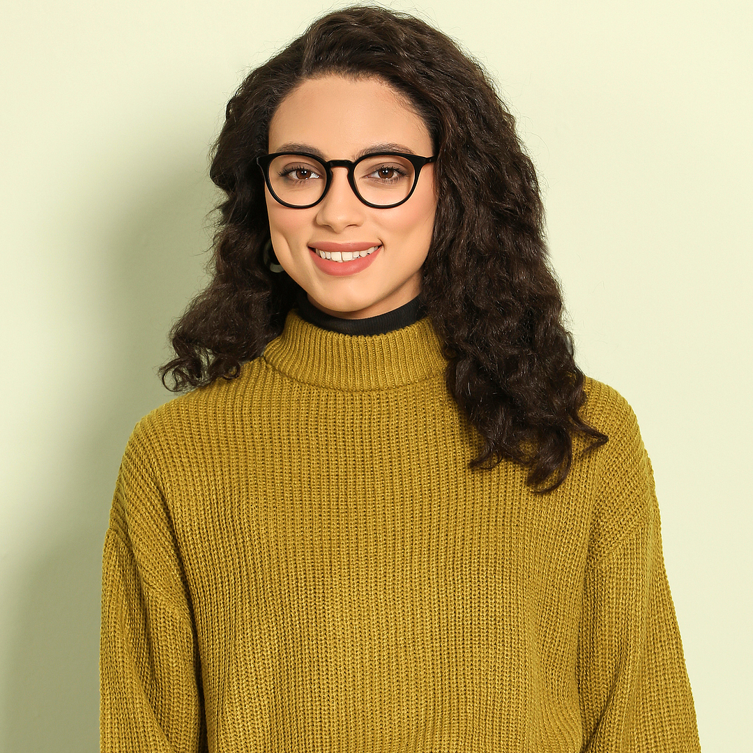 Vincent Chase Online Black Full Rim Round right side