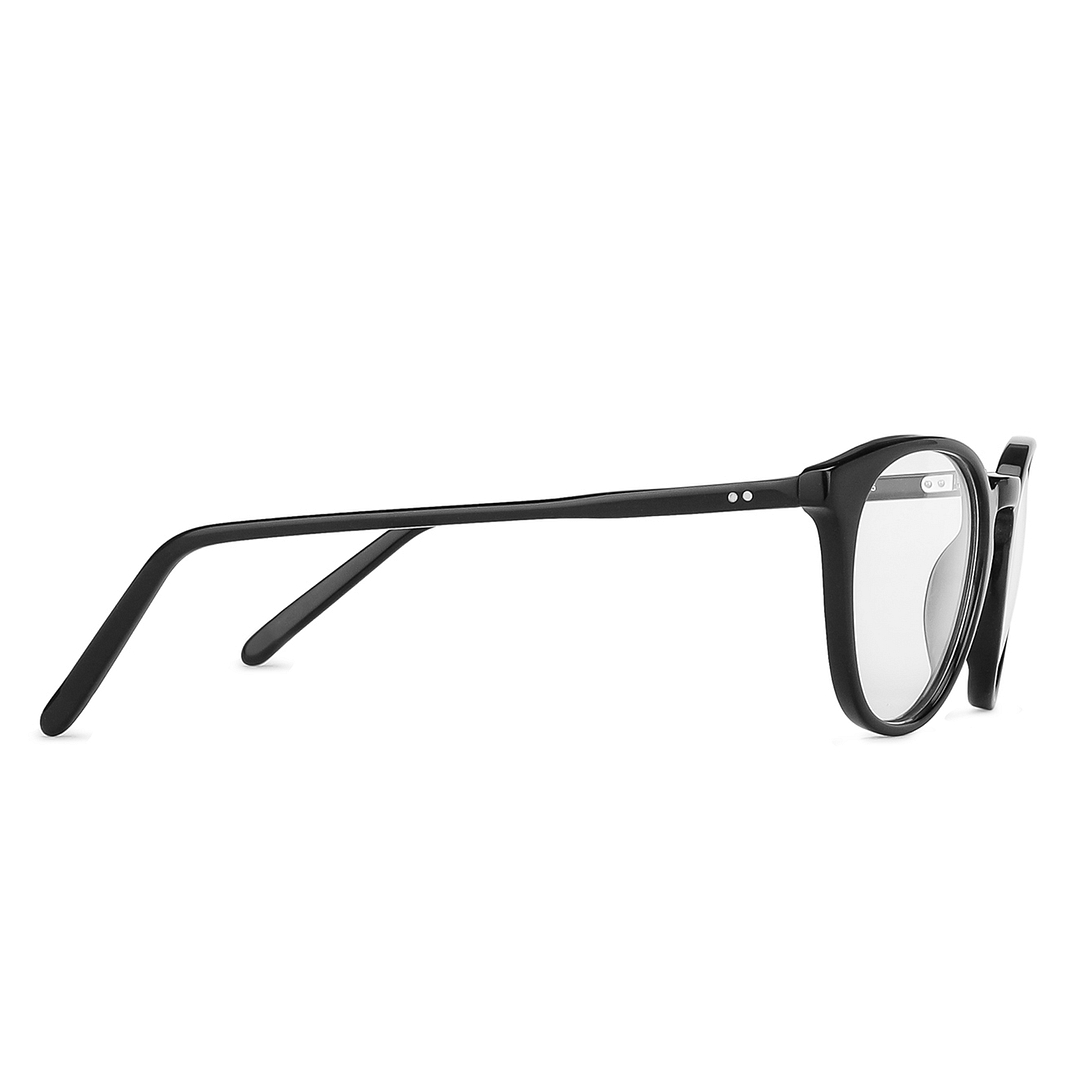 Vincent Chase Online Black Full Rim Round left side
