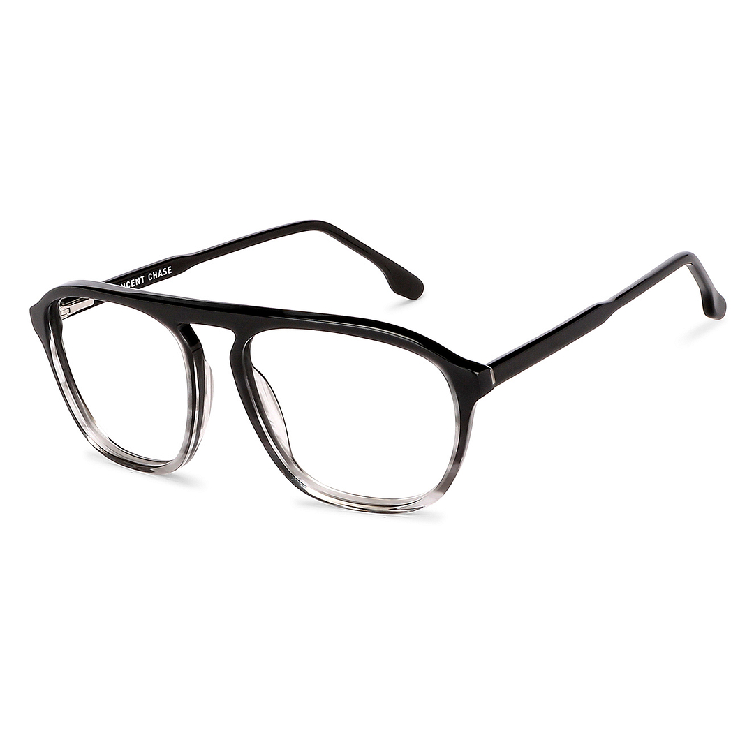 Vincent Chase Online Black Transparent Full Rim Square right side