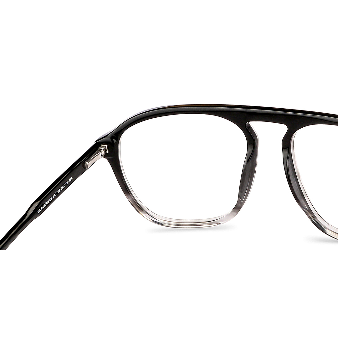 Vincent Chase Online Black Transparent Full Rim Square right side
