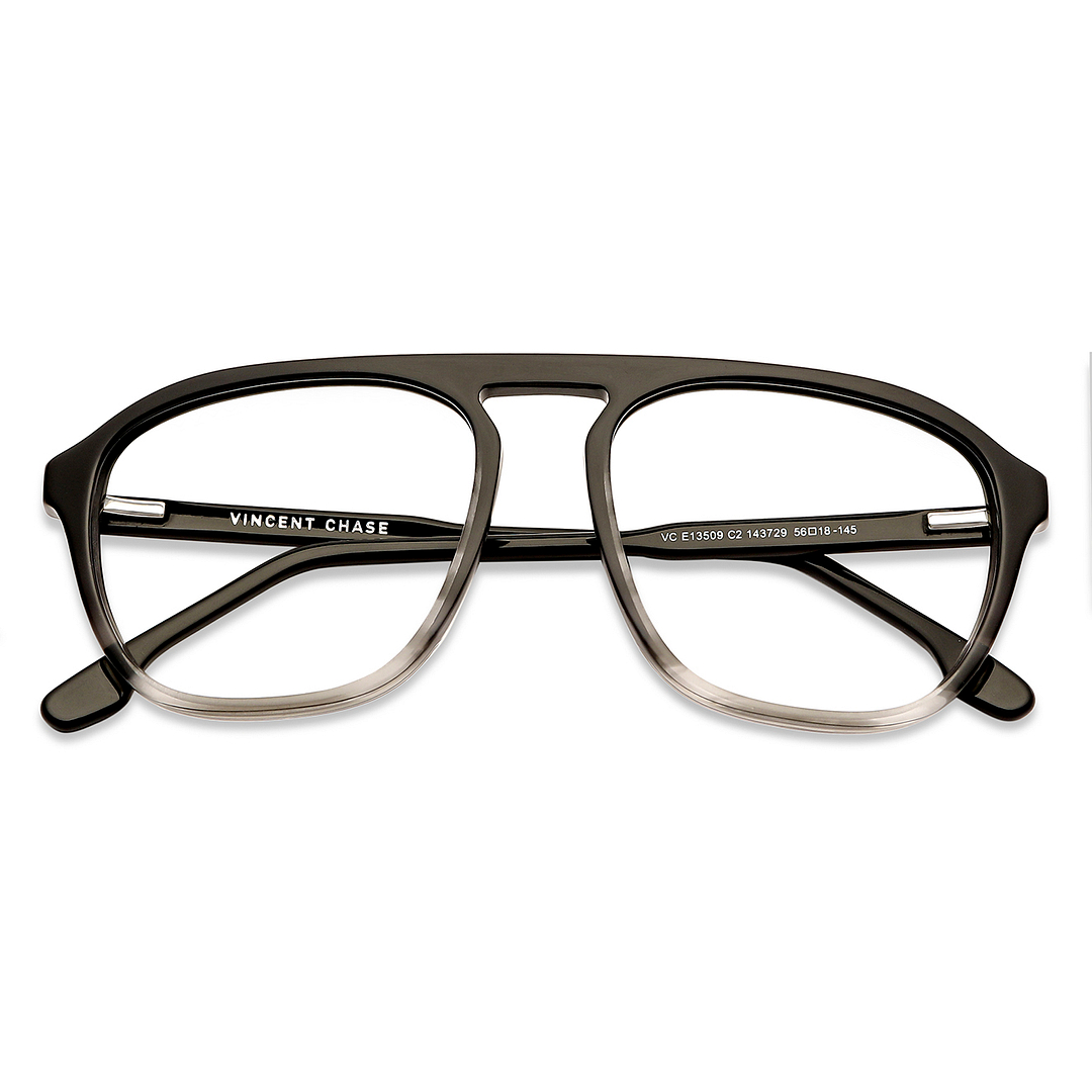 Vincent Chase Online Black Transparent Full Rim Square left side