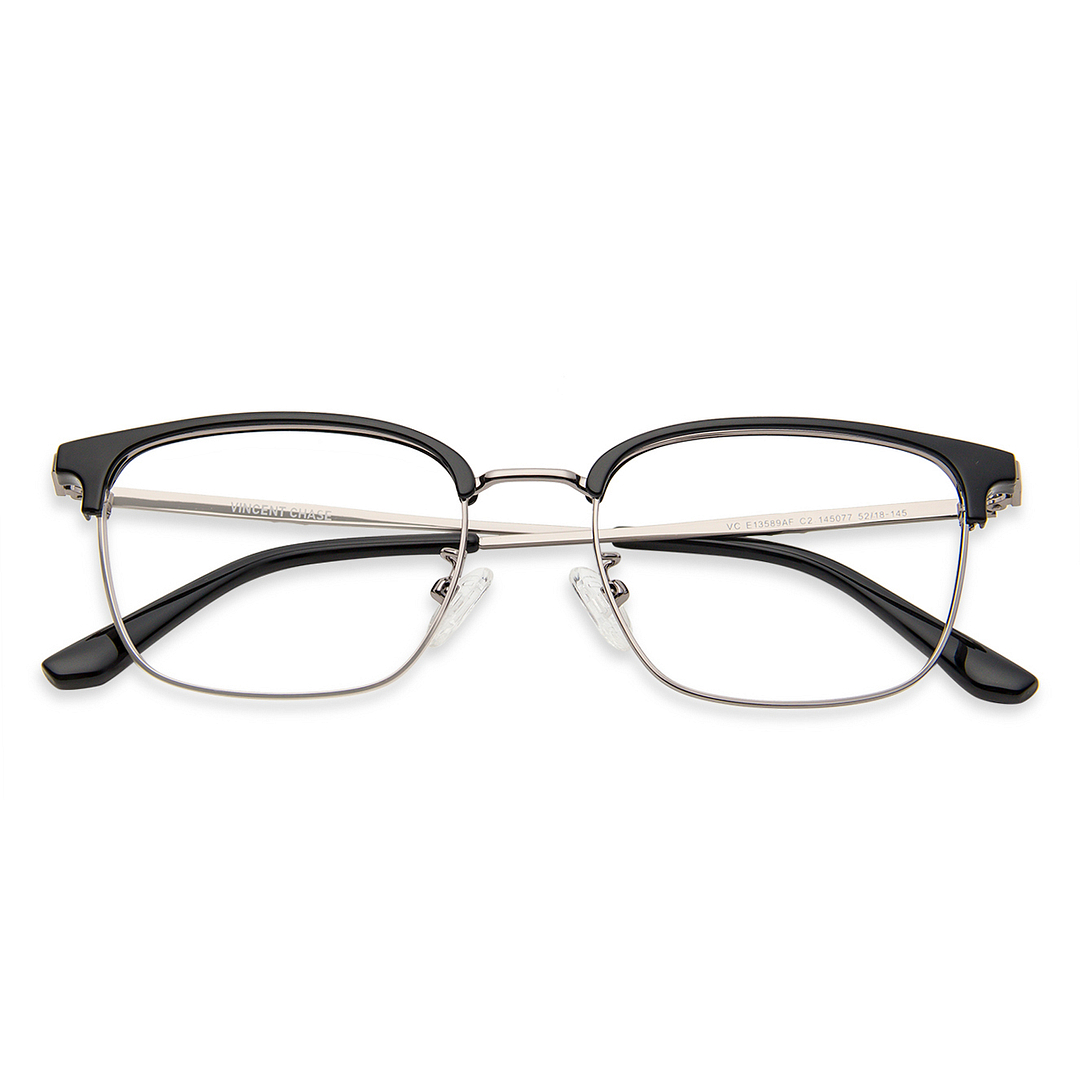 Vincent Chase Dark Gunmetal Full Rim Square left side