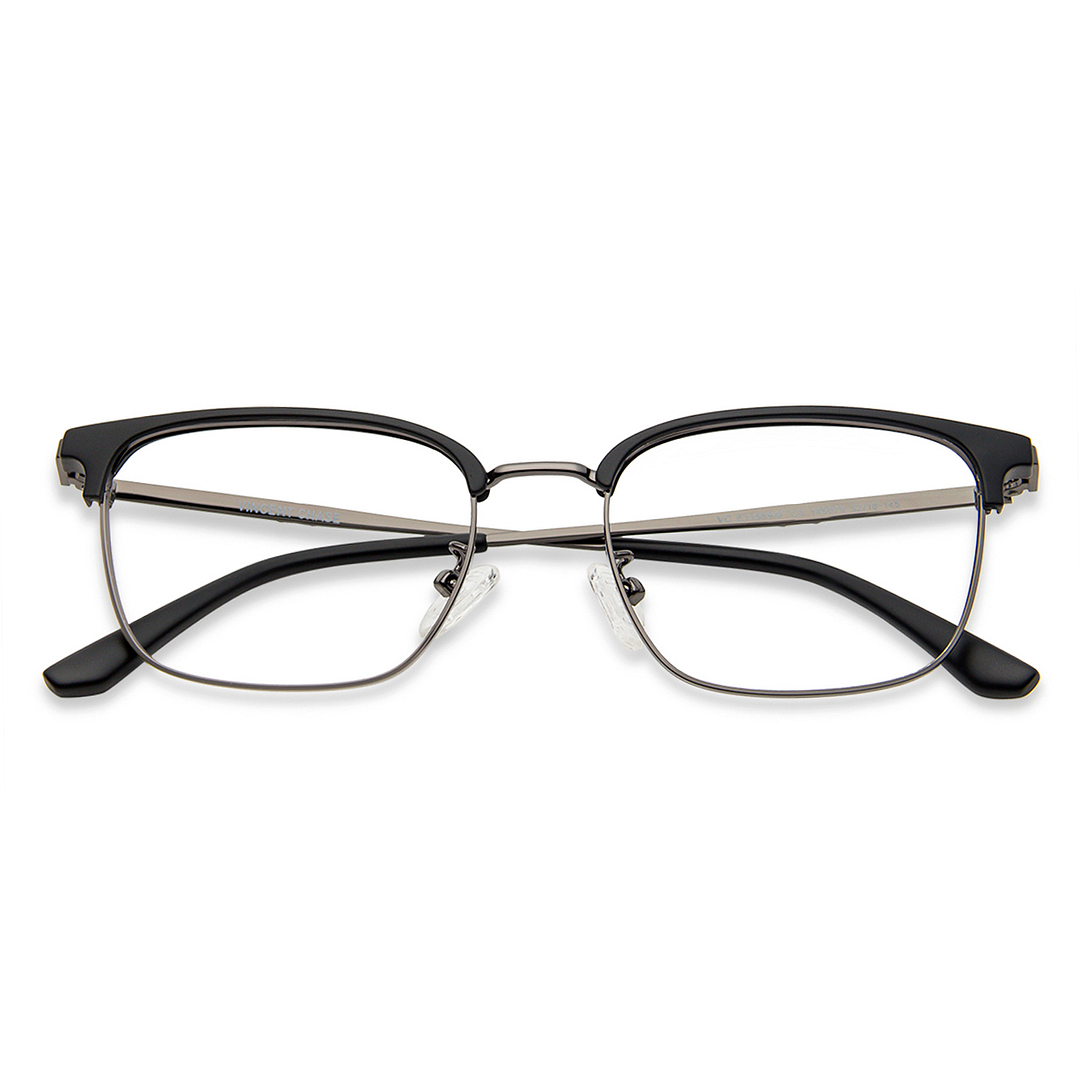 Vincent Chase Black Full Rim Square left side