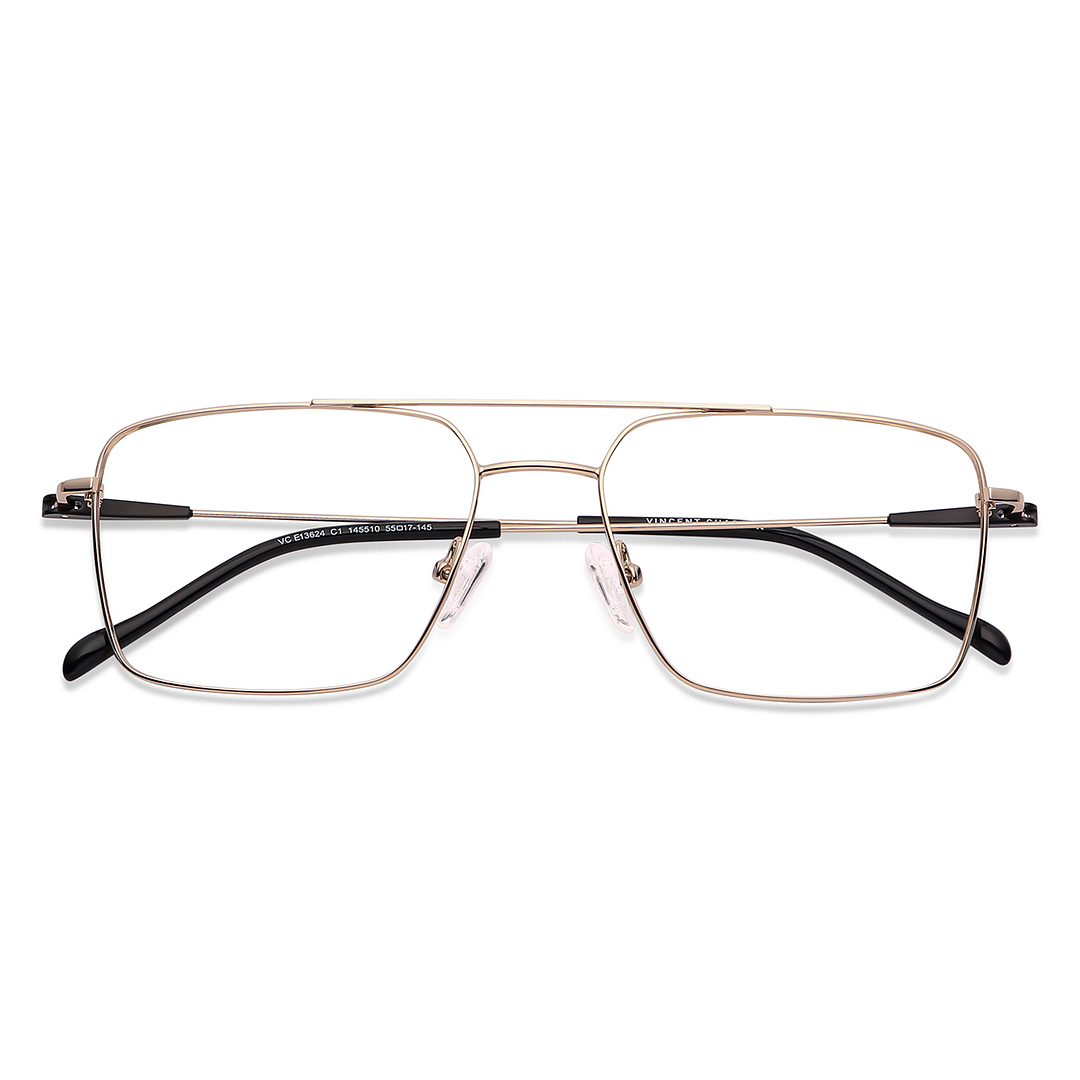 Vincent Chase Online Gold Full Rim Square left side