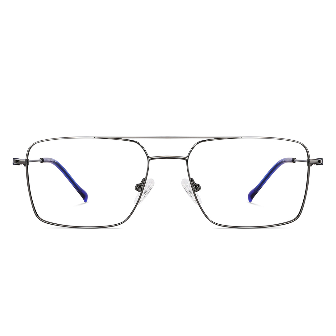 Vincent Chase Online Mid Gunmetal Full Rim Square left side