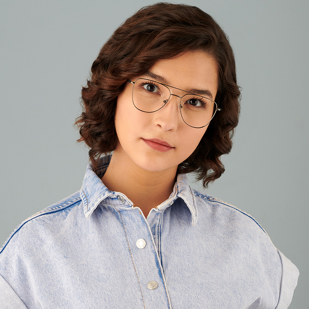 Vincent Chase Online Mid Gunmetal Full Rim Aviator right side