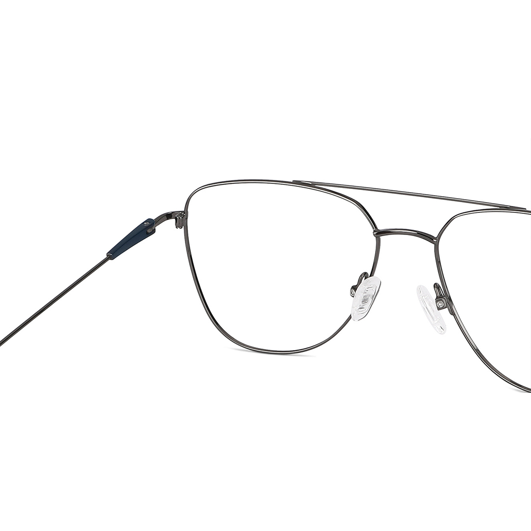 Vincent Chase Online Mid Gunmetal Full Rim Aviator right side