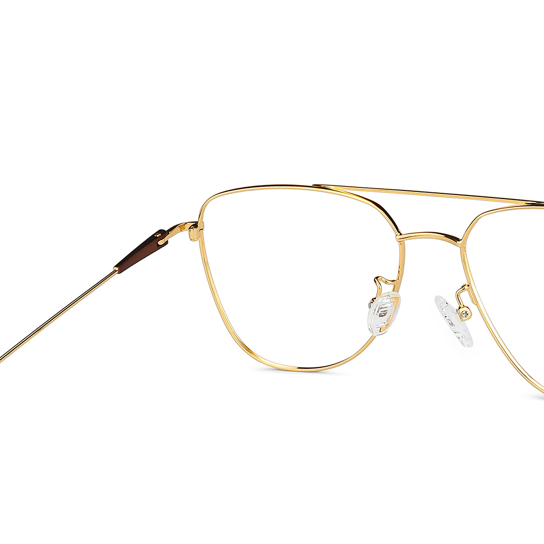 Vincent Chase Online Gold Full Rim Aviator right side