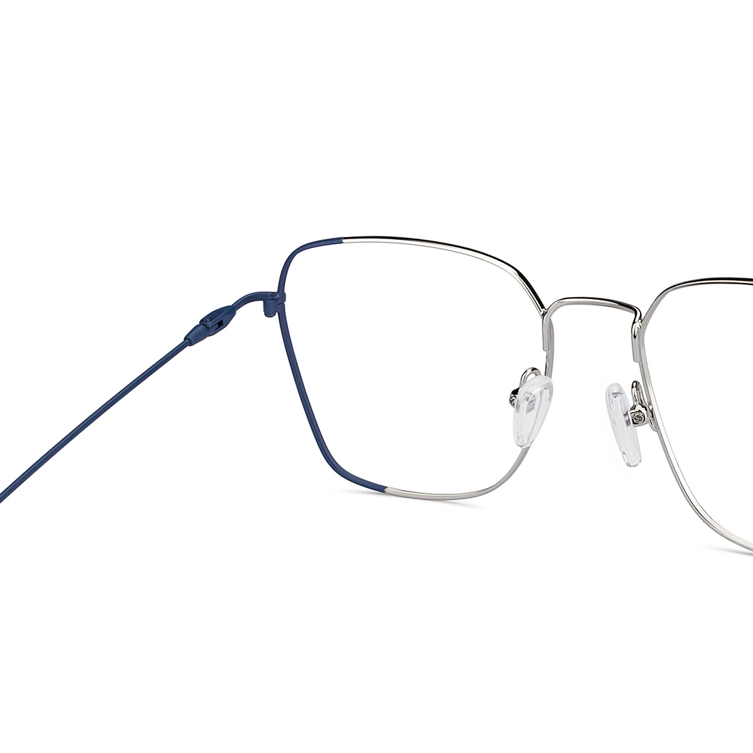 Vincent Chase Online Silver Full Rim Geometric right side