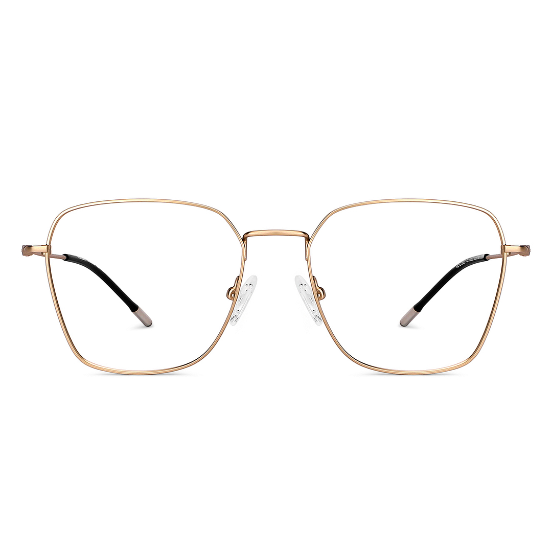 Vincent Chase Online Gold Full Rim Geometric left side