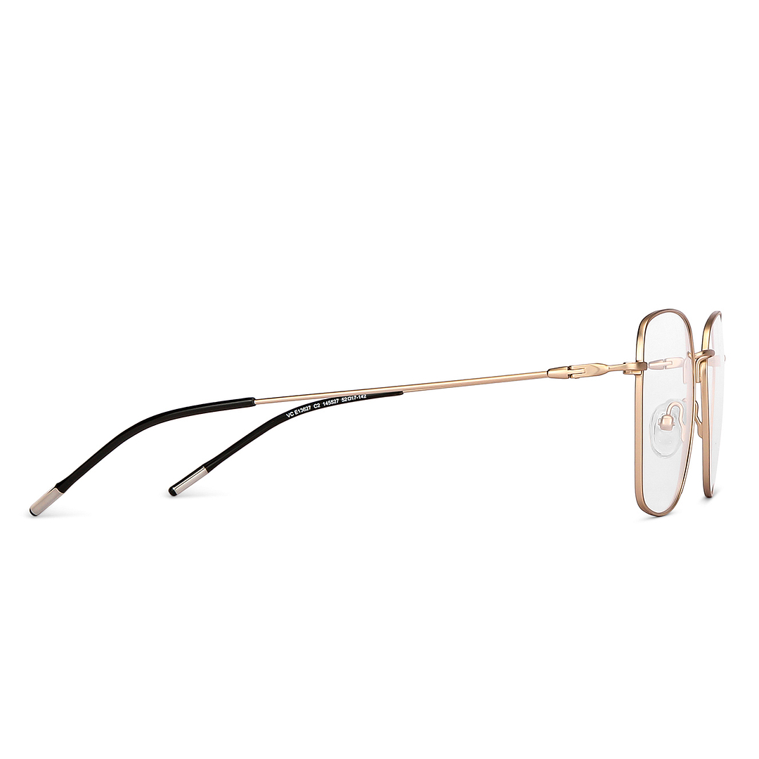 Vincent Chase Online Gold Full Rim Geometric left side