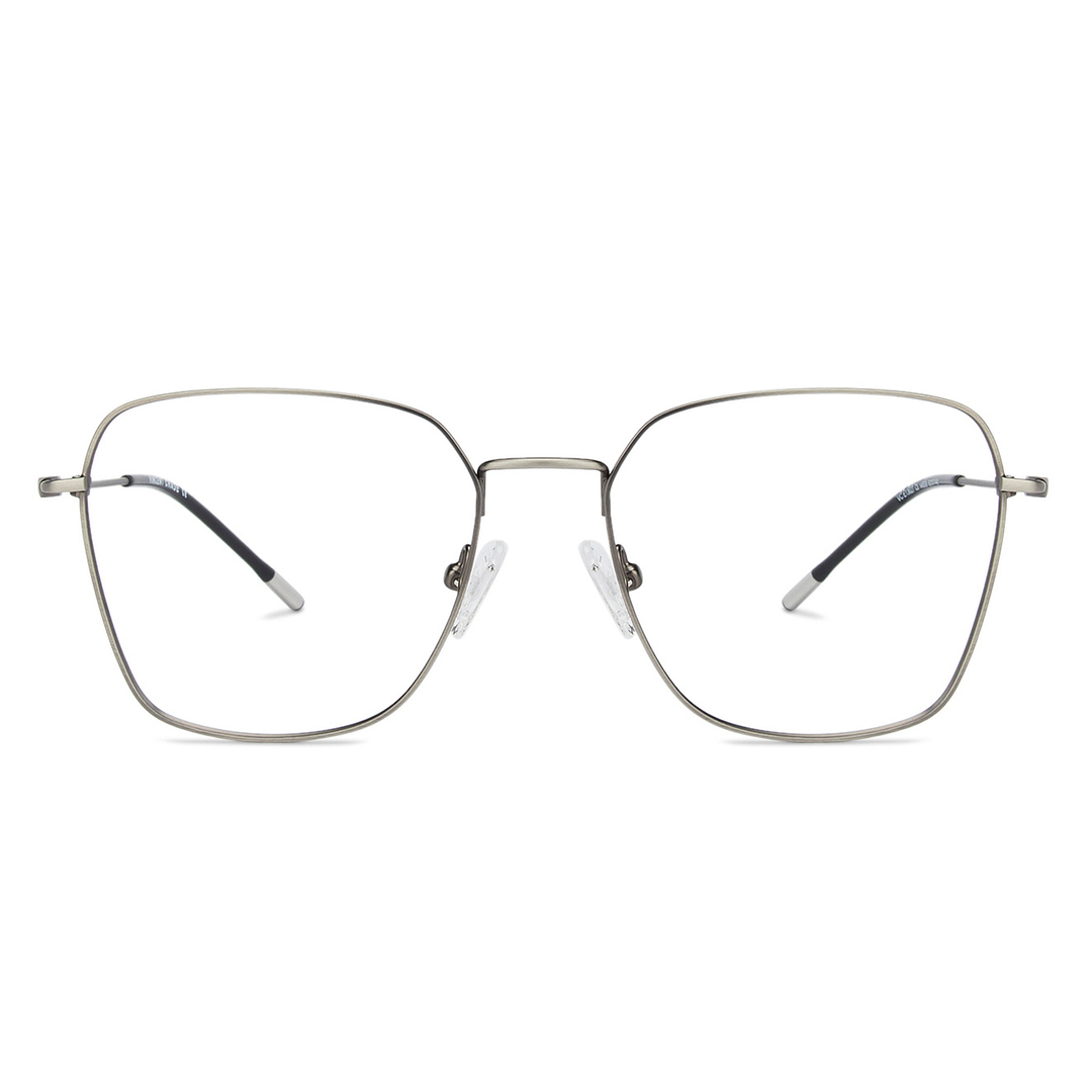Vincent Chase Online Mid Gunmetal Full Rim Geometric left side