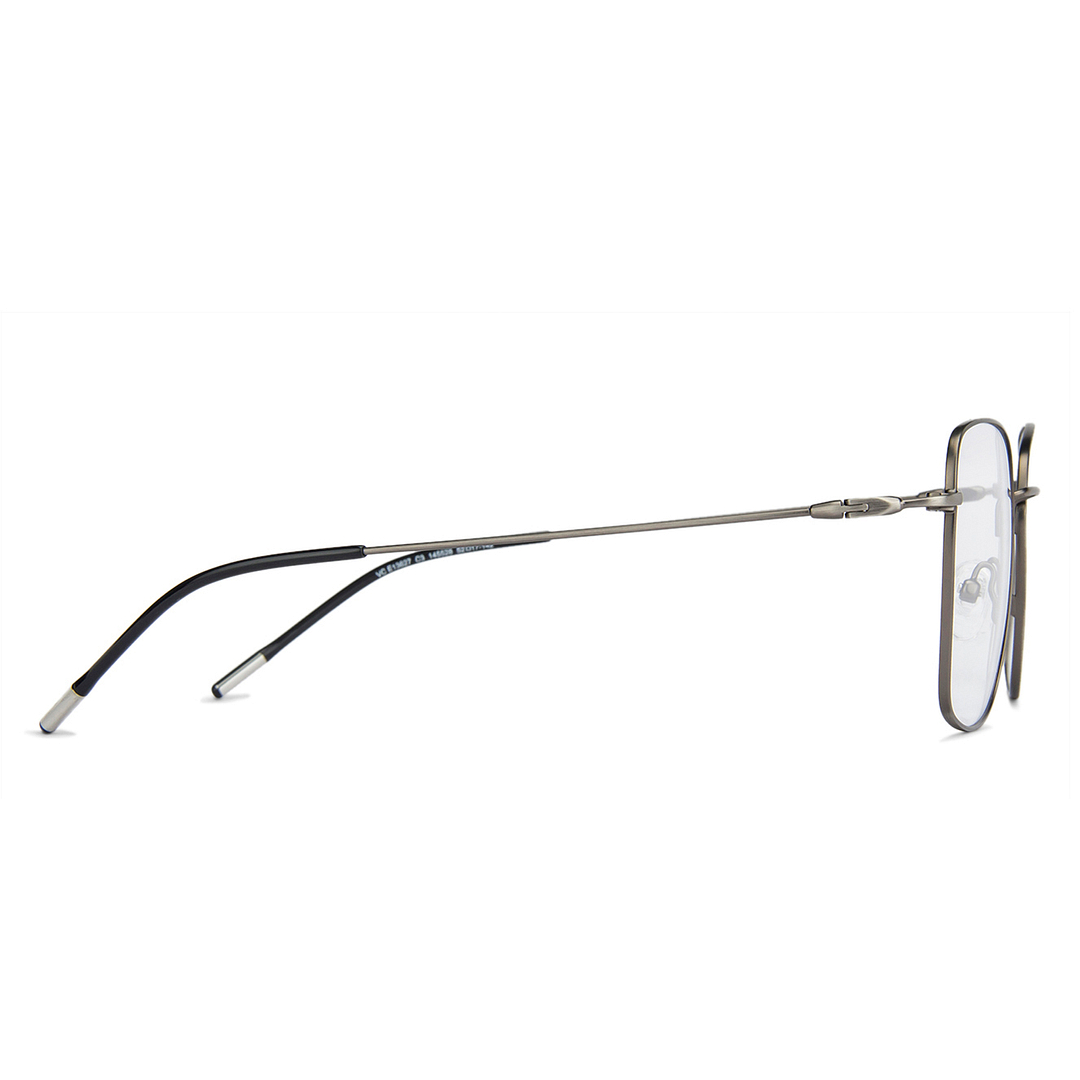 Vincent Chase Online Mid Gunmetal Full Rim Geometric left side
