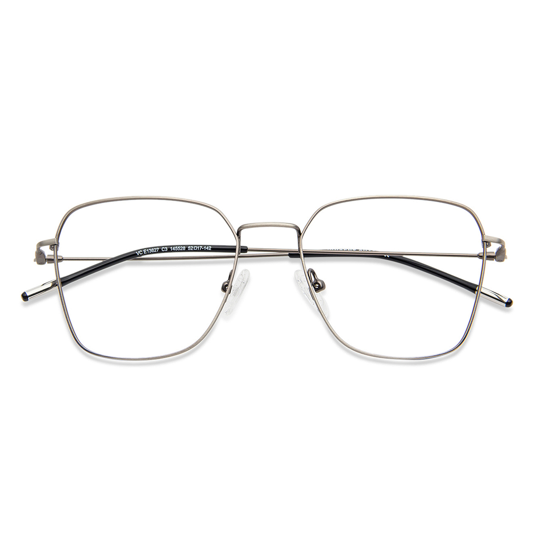 Vincent Chase Online Mid Gunmetal Full Rim Geometric left side