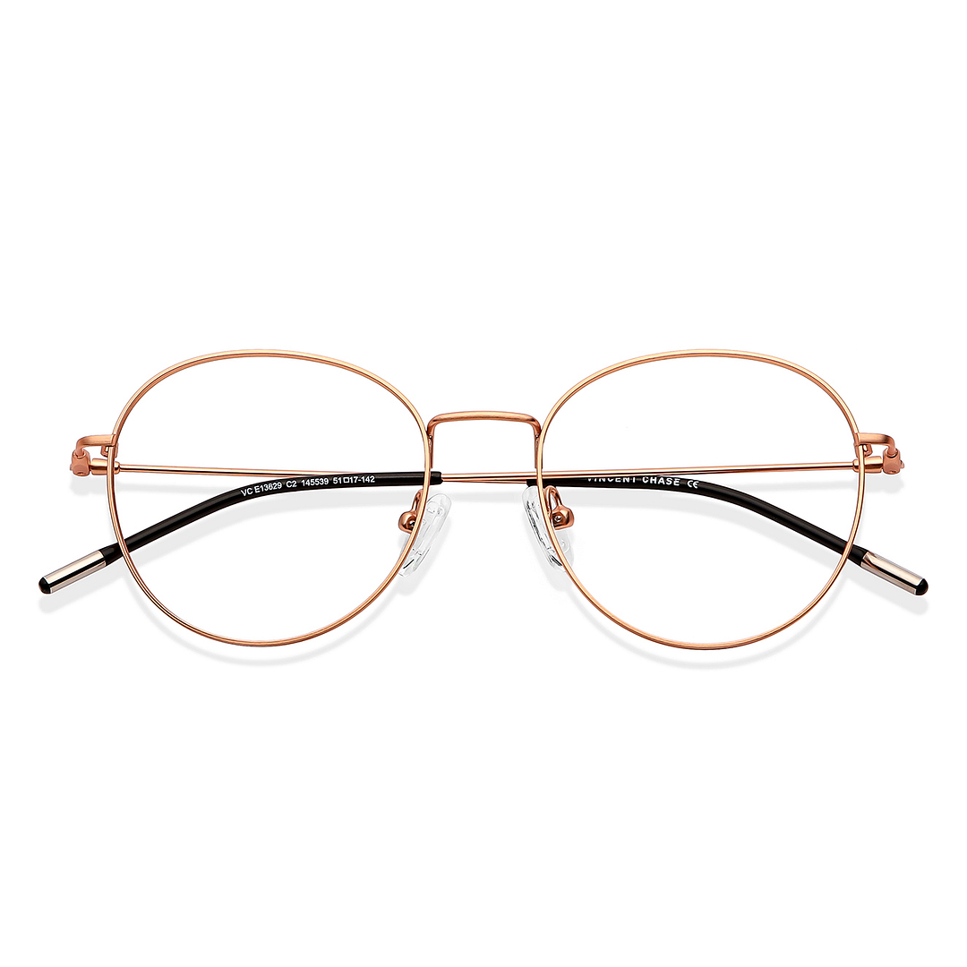 Vincent Chase Online Rose Gold Full Rim Round right side