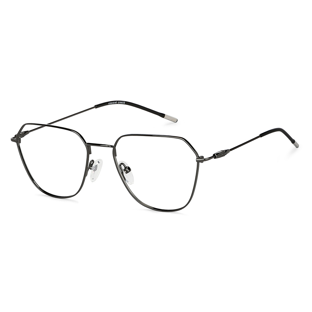 Vincent Chase Online Mid Gunmetal Full Rim Geometric right side
