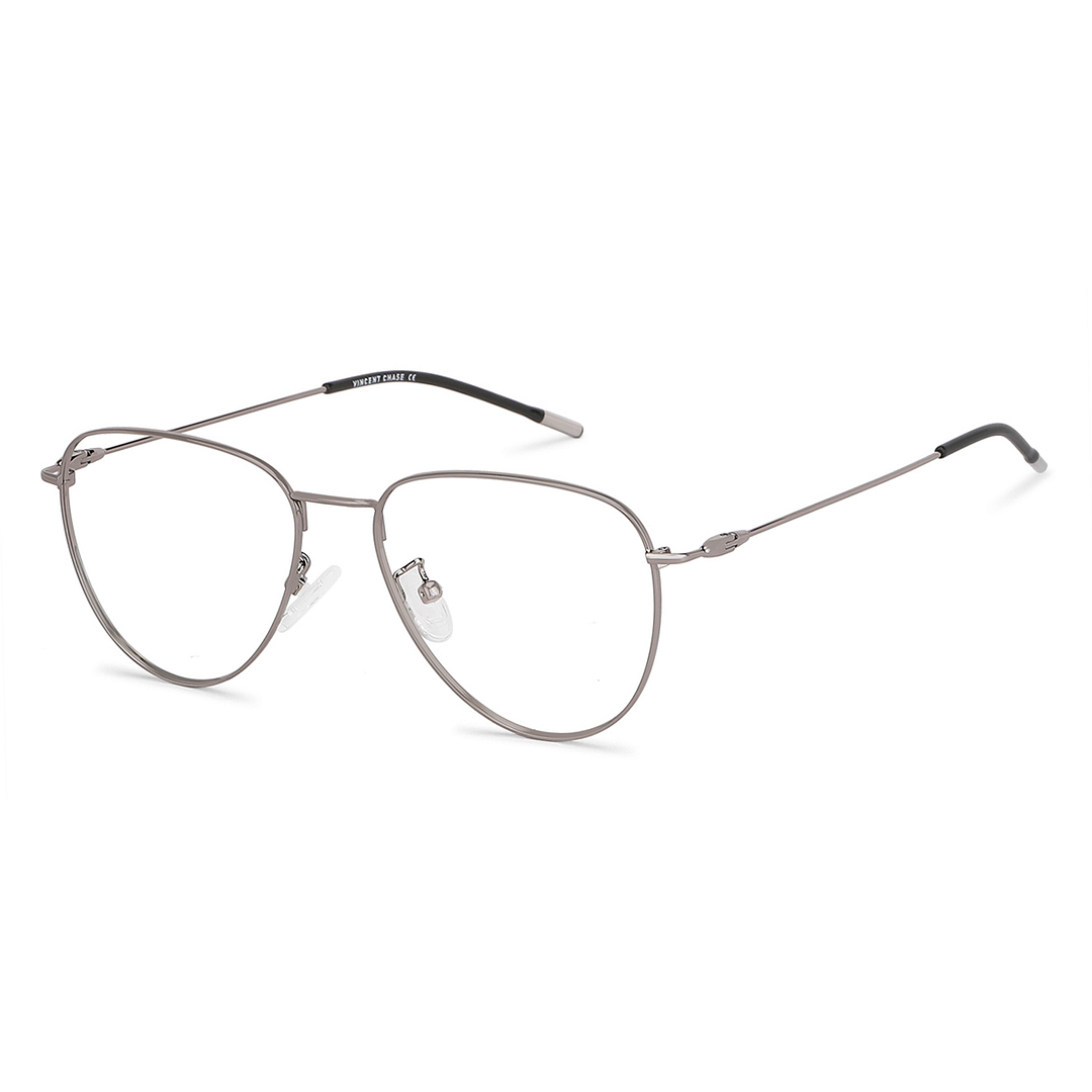 Buy Gunmetal Black Full Rim Geometric Vincent Chase SG Essentials