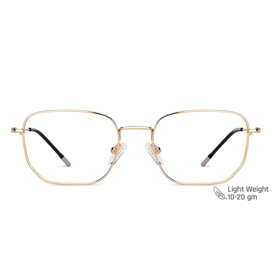 Vincent Chase Online Gold Full Rim Geometric right side